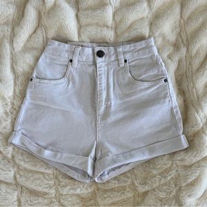 NWT COTTON ON White high waist shorts